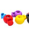 Colorful Single-Hole Plastic Spring Buckle Clasp for Rope Tension Adjustment