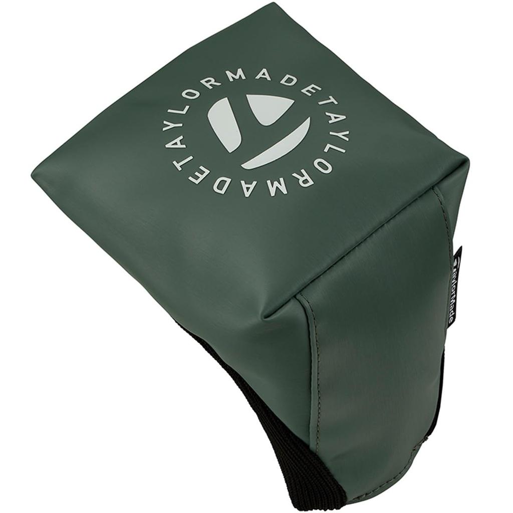 TaylorMade Circle Logo Putter Cover, Mallet, Acid Green, Unisex Headcover, UN791, 25FW