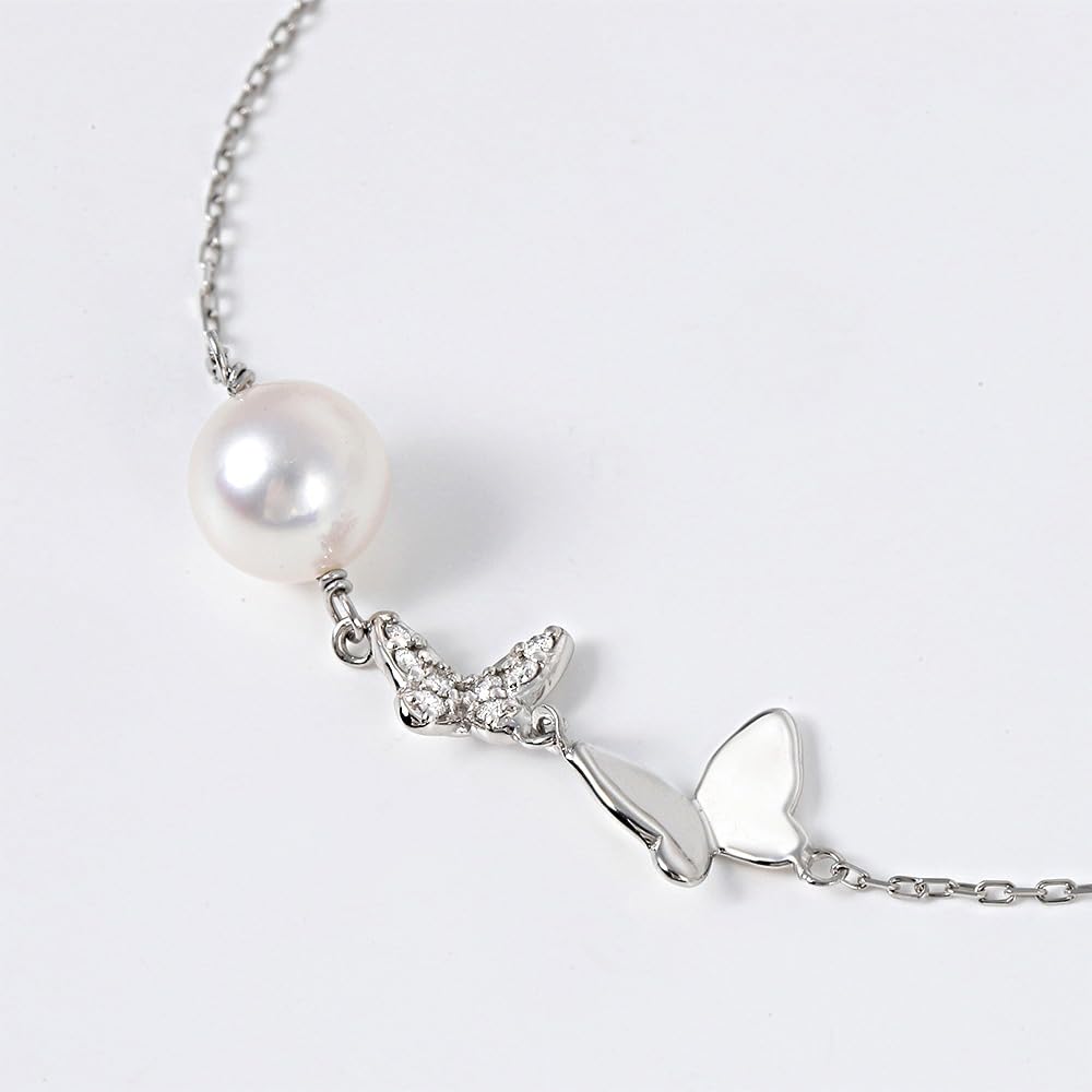 Euphoria Pearl Bracelet in Platinum for Women [Gift Wrapped]