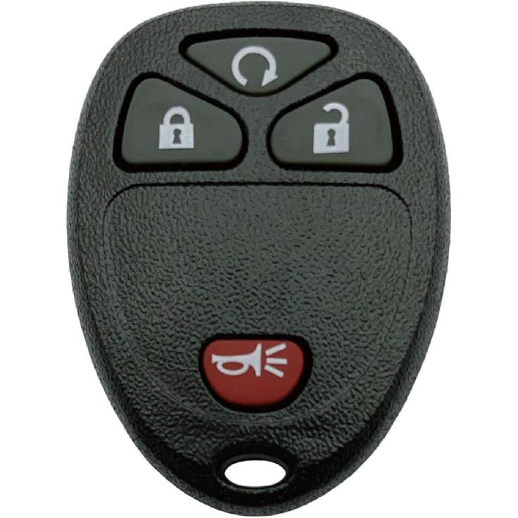 Replacement Key Fob Shell Case Fits for Chevy 2007-2014 Equinox Avalanche Silverado Escalade Tahoe Suburban GMC Yukon OUC60270, OUC60221 Keyless