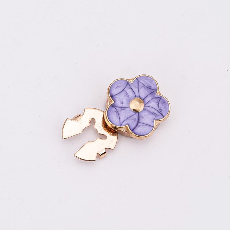 Botões de Punho e Botões de Colarinho Decorativos com Strass Coloridos