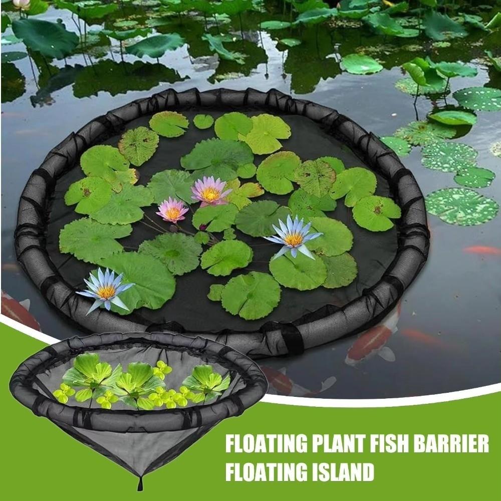 Fine Mesh Floating Island Plant Protector Net Breathable Aquatic Plant Basket  Aquatic Flora