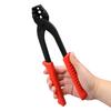 LEONTOOL 9-inch Tube Bending Pliers, Brake Line Forming Bending Tool for Line Bends and Brake and Fuel Line Adjustments, with Red Handle