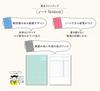 KOKUYO Campus Study Planner Weekly Ruled Blue (Notebook) Semi-B5 No-Y80MW-B 5-Pack
