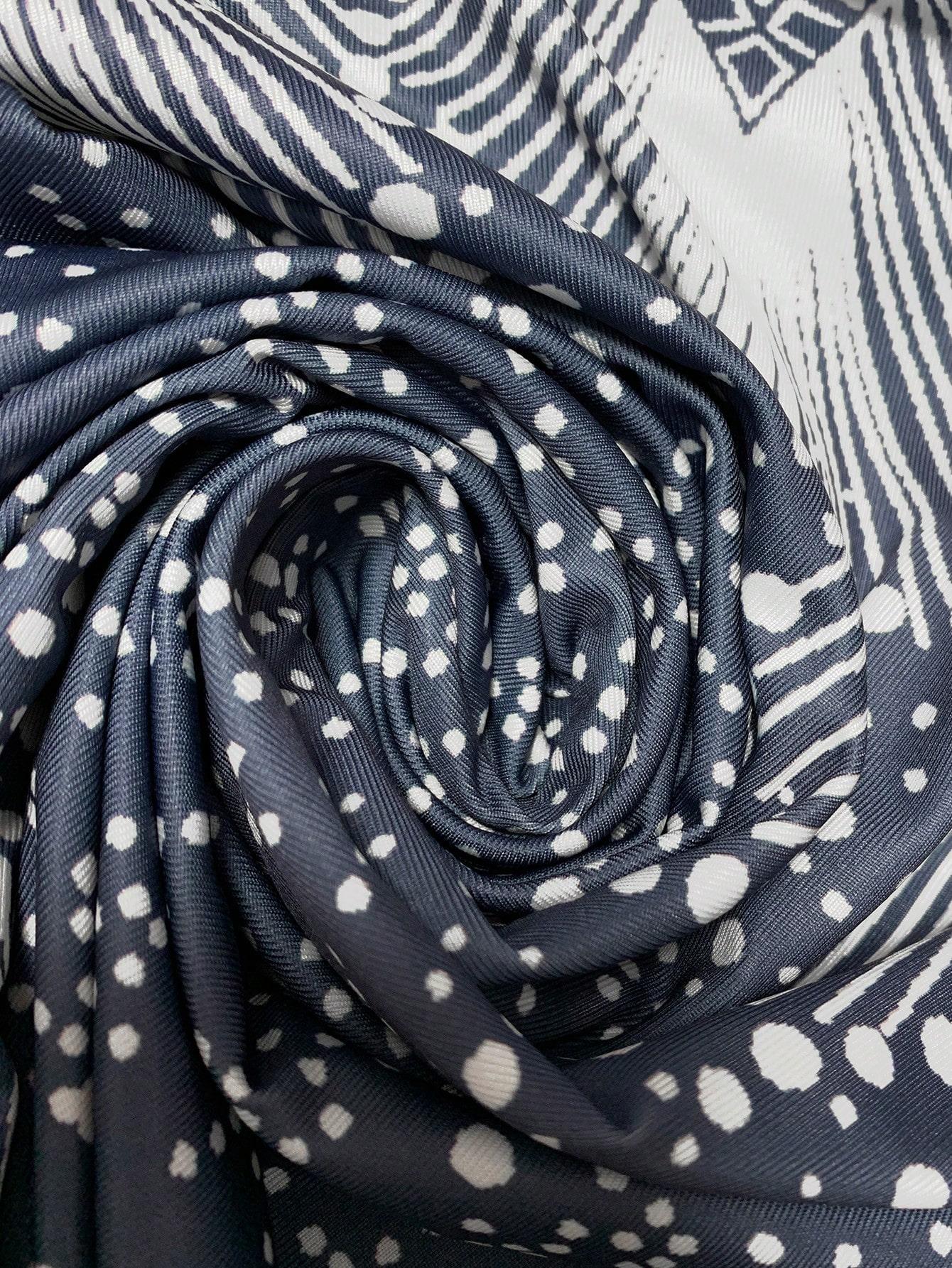 

Новое весенне-летнее отпускное женское платье с V-образным вырезом и принтами по всей поверхности DamenStrandkleid Летнее платье Без рукавов Легкие платья длиной до колена XXL синий