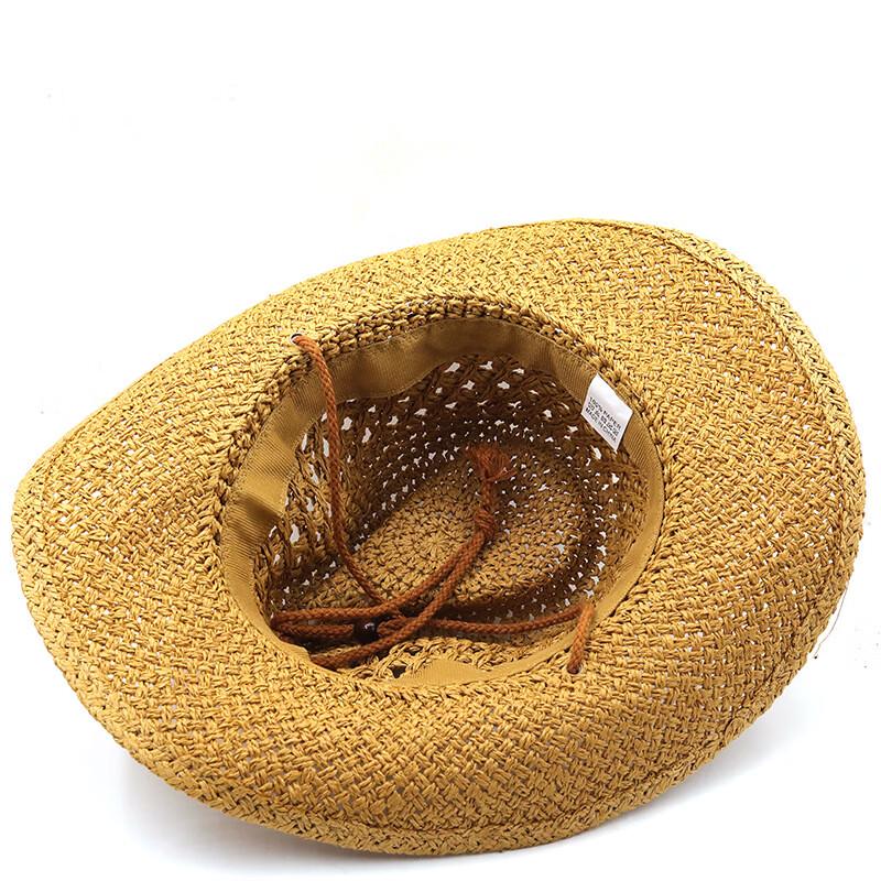 Men's Ethnic Style Hollow Denim Summer Beach Hat