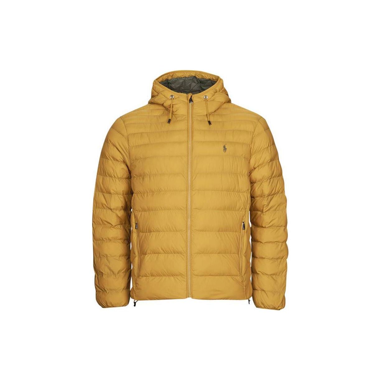 

Polo Ralph Lauren Однотонная хлопковая куртка с капюшоном на молнии Мужская куртка Желтая 710847097-005 S