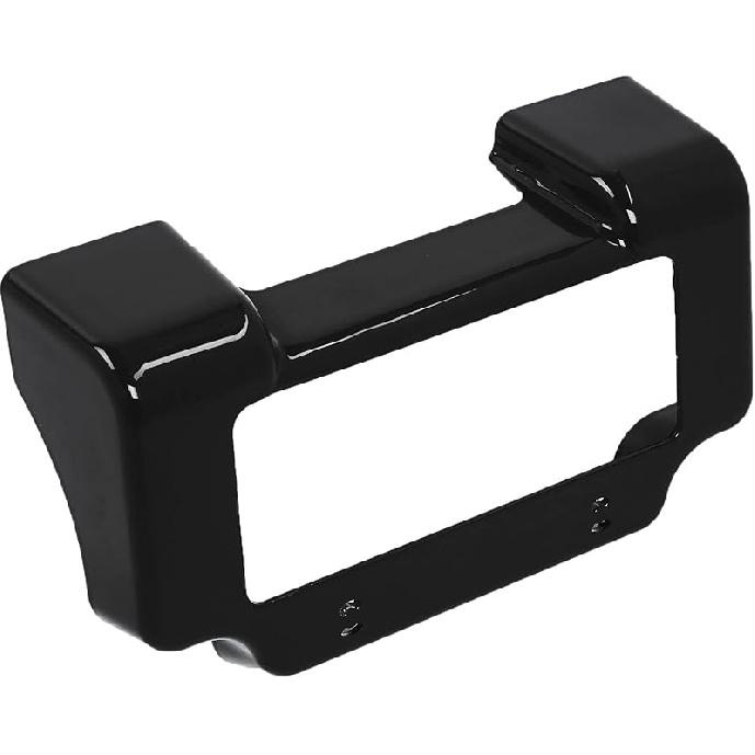 HR3 Color-Matched Vivid Black Oil Cooler Cover Compatible with 2011-2016 Harley Touring Road King, Street Glide, Road Glide, Electra Glide Classic,
