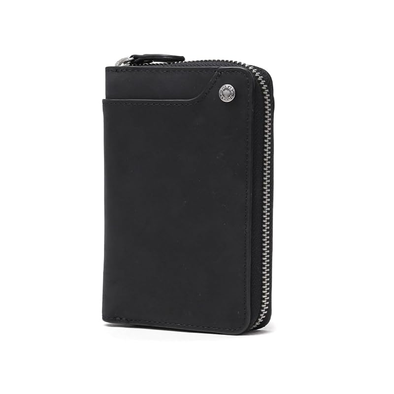 

[Zonar] ROUND ZIP MIDDLE WALLET wallet 31144 BLACK
