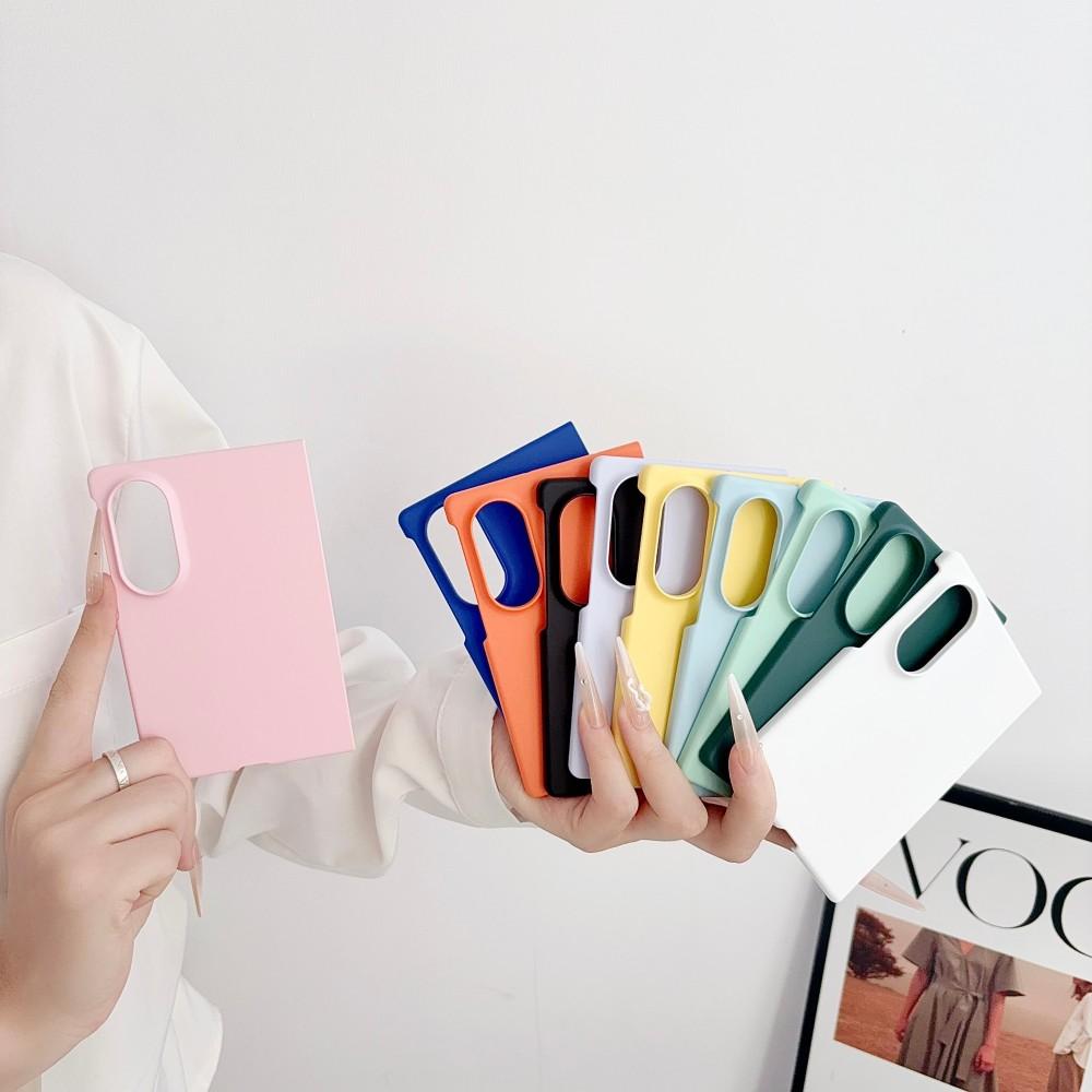 Per Samsung Galaxy Z Fold 8 Custodia Rigida in PC per Telefono Colore Solido Protezione Antiurto Cover Posteriore
