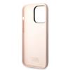 Karl Lagerfeld KLHCP14LSNIKBCP iPhone 14 Pro 6.1" hardcase pink/pink Silicone Ikonik