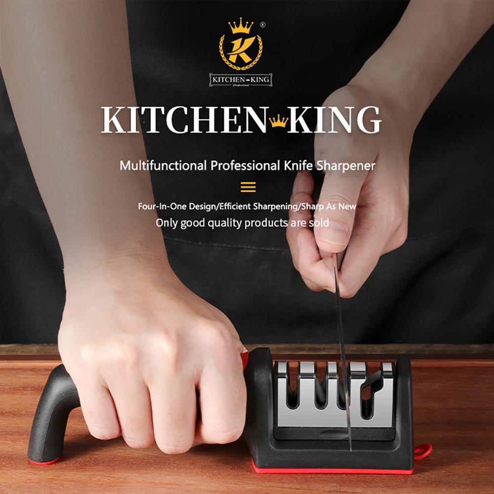 

KITCHEN KING Ручная заточка кухонных ножей Высокоточная бытовая складная точилка Быстрая заточка камня точильный станок
