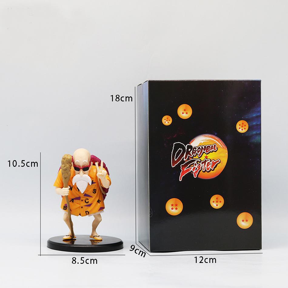 Dragon Ball Z Anime Figure Biye gesture lecherous Master Roshi Kame Sennin PVC Collection Decoration Action Figurine Toy Gift