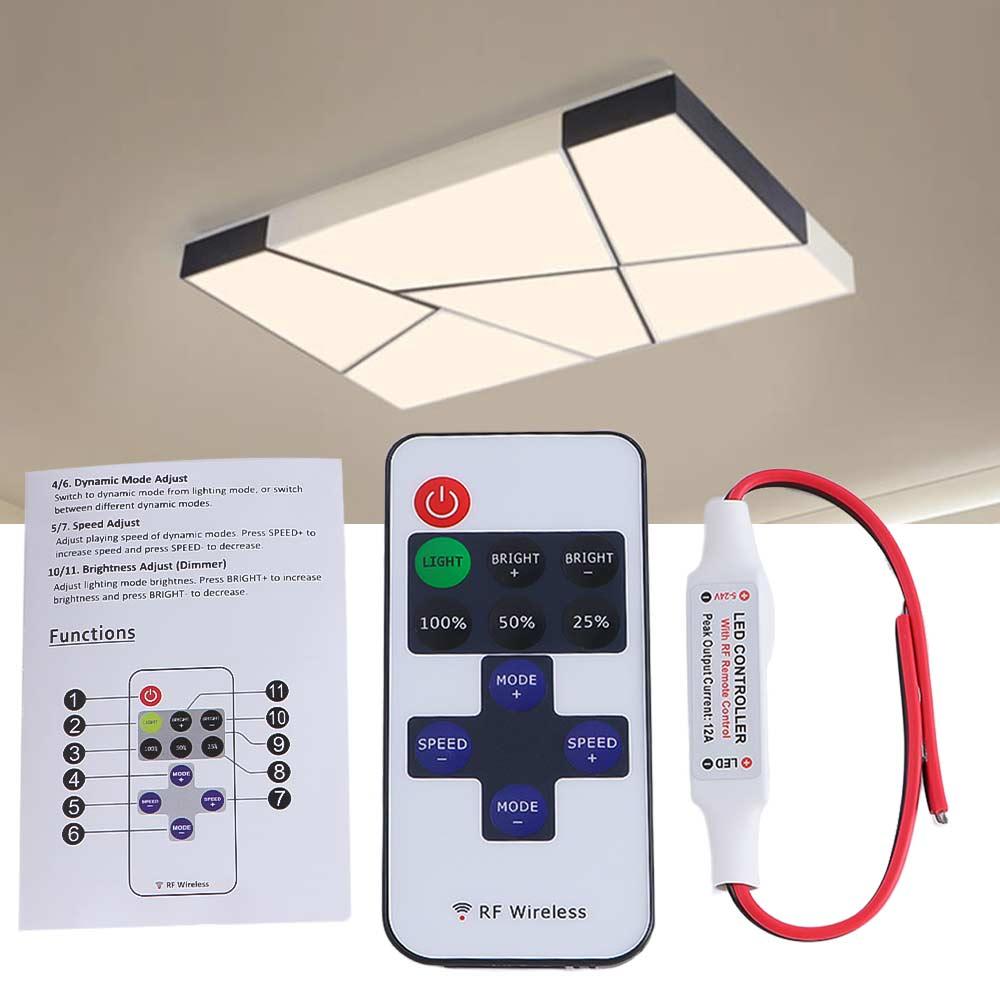 Sale Dimmer Mini Controller Switch RF Wireless Remote  Switch for LED Strip Light