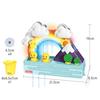 Playmax Children's LED Rainbow Duck Village Bath Toy, Korean Bath Toys