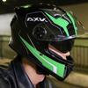 Double-Lens All-Season Flip-Up Full Face Helmet for Motorcycles and Electric Scooters, 3C Certified, for Men.