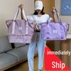 Foldable Waterproof Travel Organizer: Expandable, Large Capacity, Lightweight Hand Luggage and Sports Bag for Short Trips.
