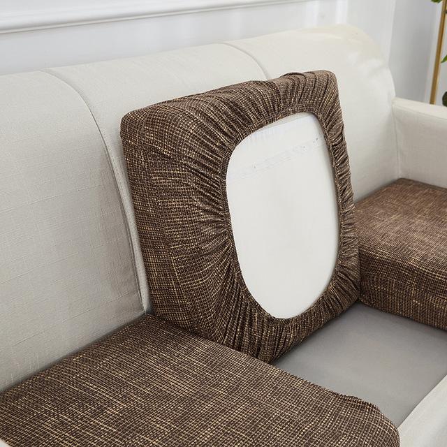 Geometric Printed Sofa Cushion Cover Stretch Sofa Seat Cover For Pets Kids Living Room Furniture Protector Washable Couch Case
