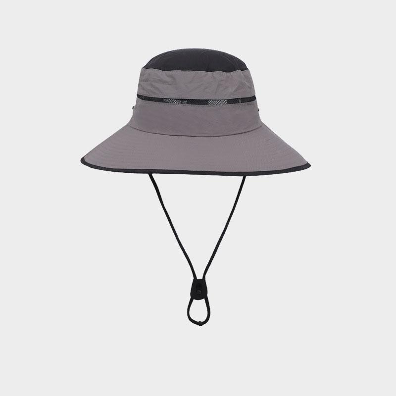 100% Polyester New Spring Summer Outdoor Sunshade Hat For Men And Women Mountaineering Big Eaf Camping Hiking Fisherman Hat