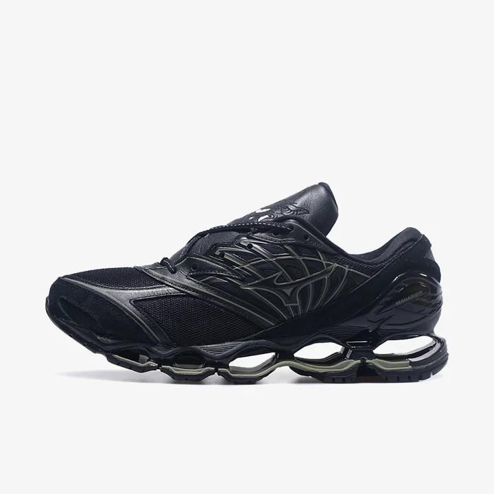 D1GD261701 Maharishi Mizuno Wave Prophecy LS Black (Men's)