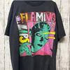 T-shirt Unisex a Maniche Corte The Flaming Lips Band Stampa Ripetuta Uomo Donna S5XL
