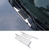 For Hummer H3 2005-2009 External Modified Stainless Steel Car Hood Air Outlet Lower Sink Decorative Mesh Sticker Car Accessories