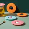 1PC Anti-Staub-Cup-Abdeckung Tassen Abdeckung Katze Ohr Silikon Dichtungen wiederverwendbare Drinkware Teile