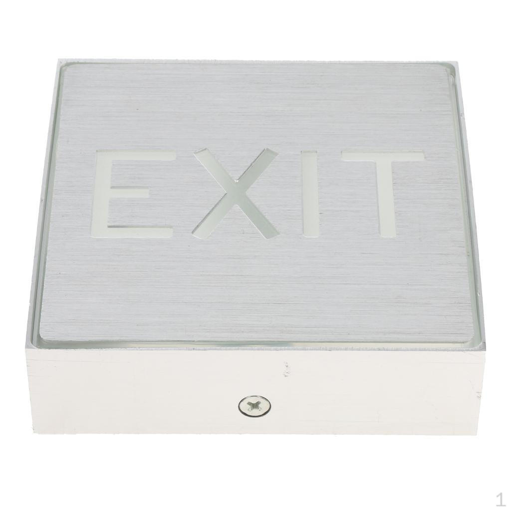 STOP WELCOME LED IP65 Power:1W Indicator Sign Lamp Emergency Night Mount EXIT