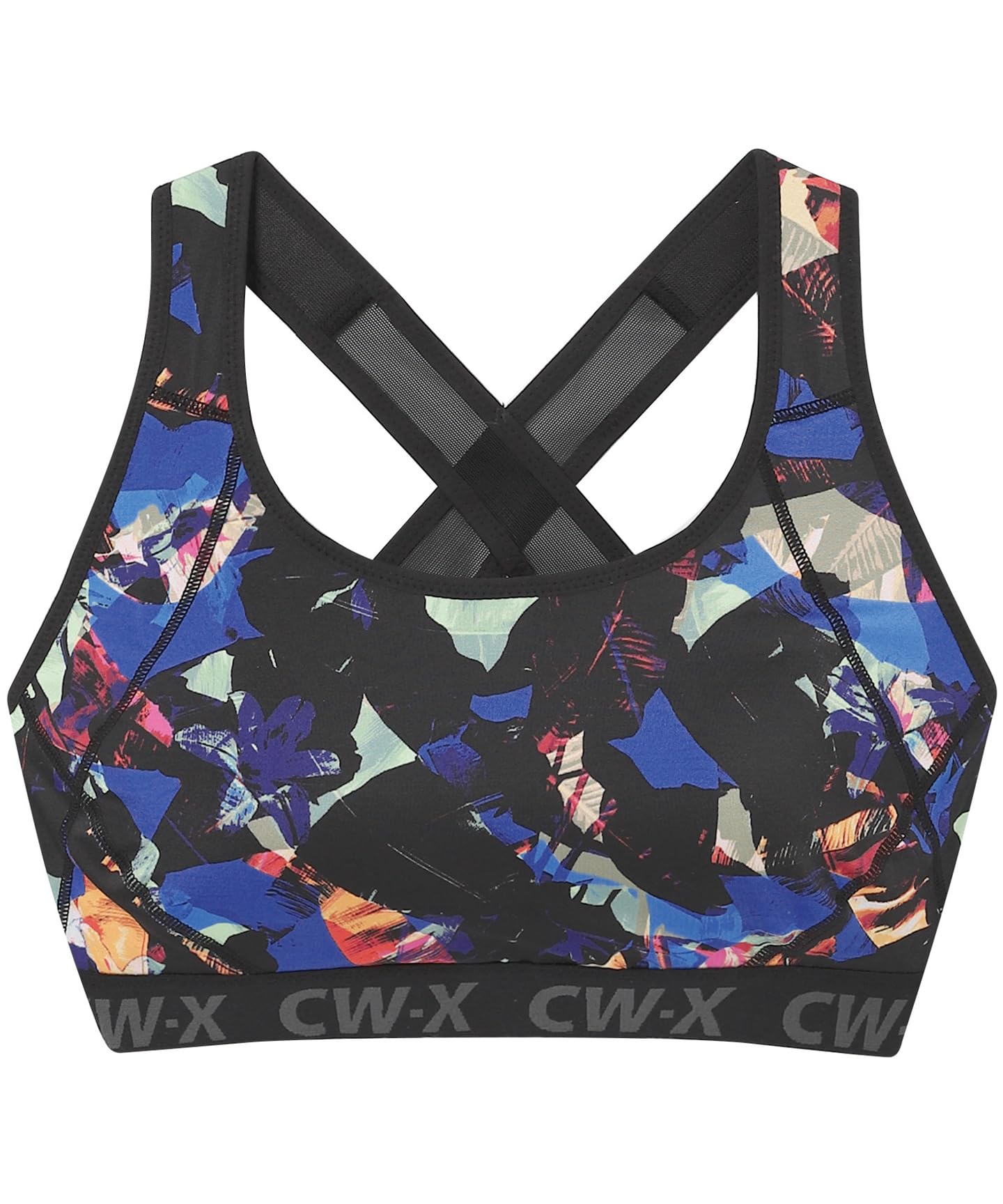 

Sports HTY128 GB CW-X (CW-X/Wacoal) Bra, 5-Way Support, Cross-Back Style, Sweat-Wicking, Quick-Drying, Wireless, Marathon, CD/M
