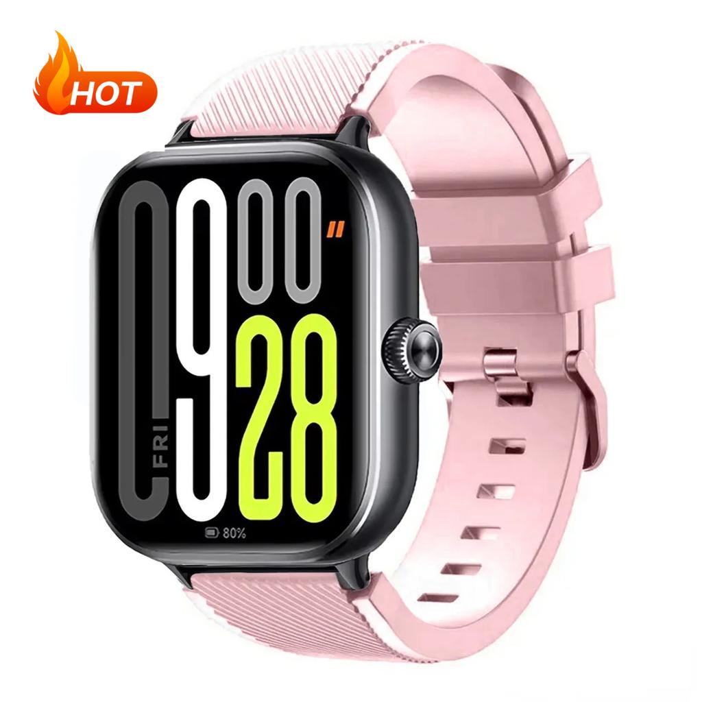 Silicone Band for xiaomi Redmi Watch 4/5/6 Strap accessories Sport Replacement correa bracelet For Xiaomi Band 8 pro/9 pro bands