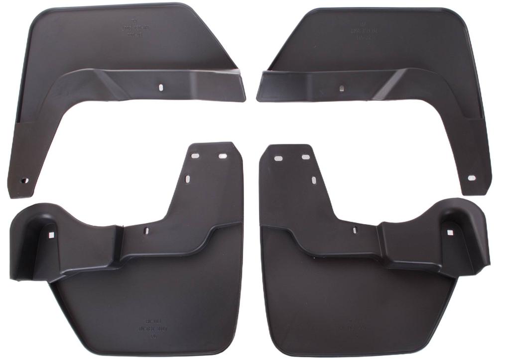 DACIA DUSTER II 18-23 Paraspruzzi, Set da 4