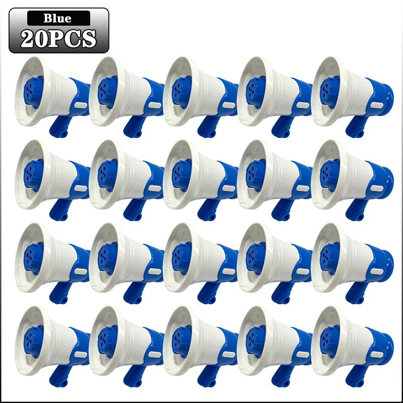 1-20PCS Mini Recording Trumpet Keychain Funny Prank Pendant Decompression Toy for Stress Relief Keychain Hanging Ornament