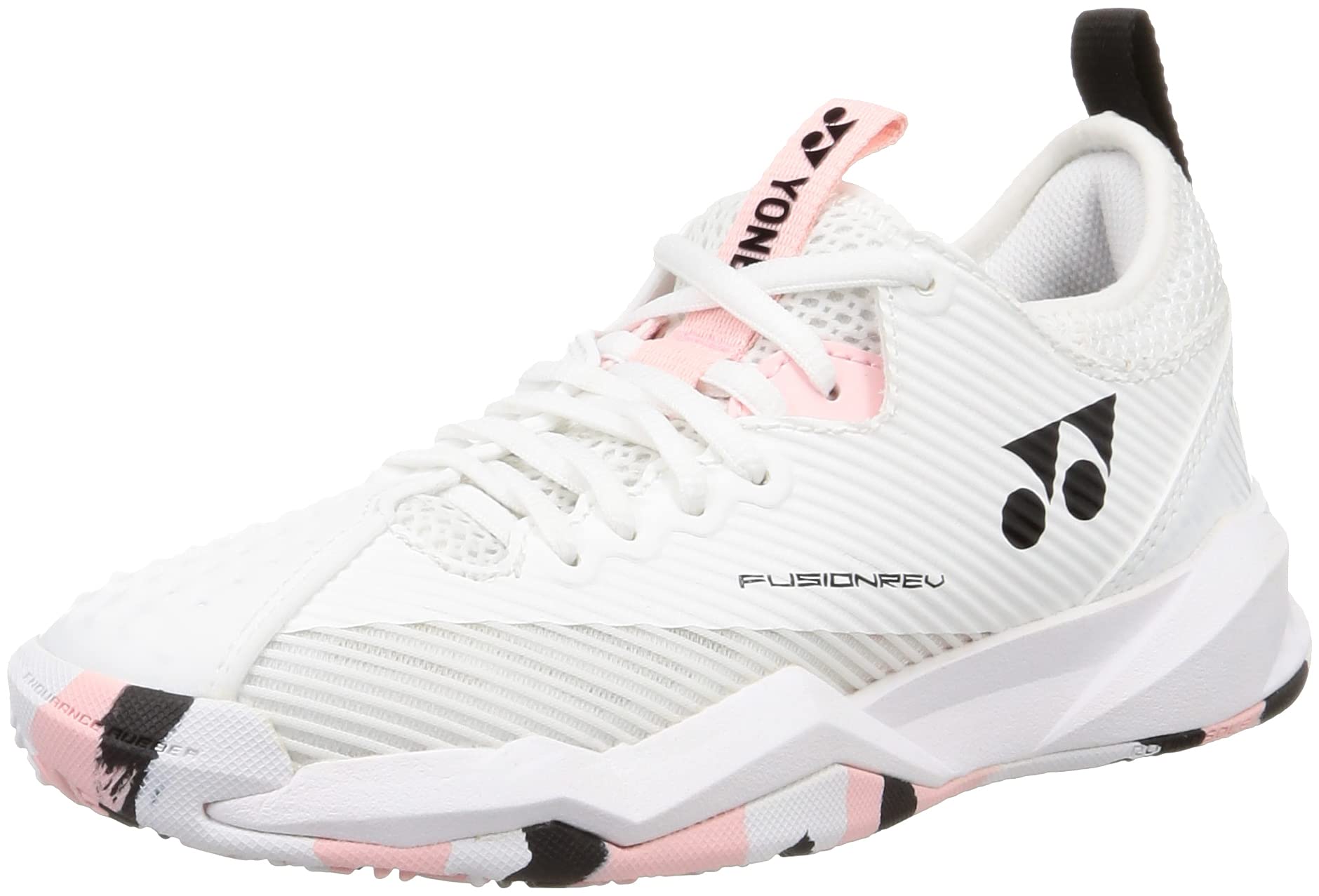 

YONEX Теннисные кроссовки Power Cushion Fusion Rev 4LGC для см Женские, Белый/Розовый, 22.5