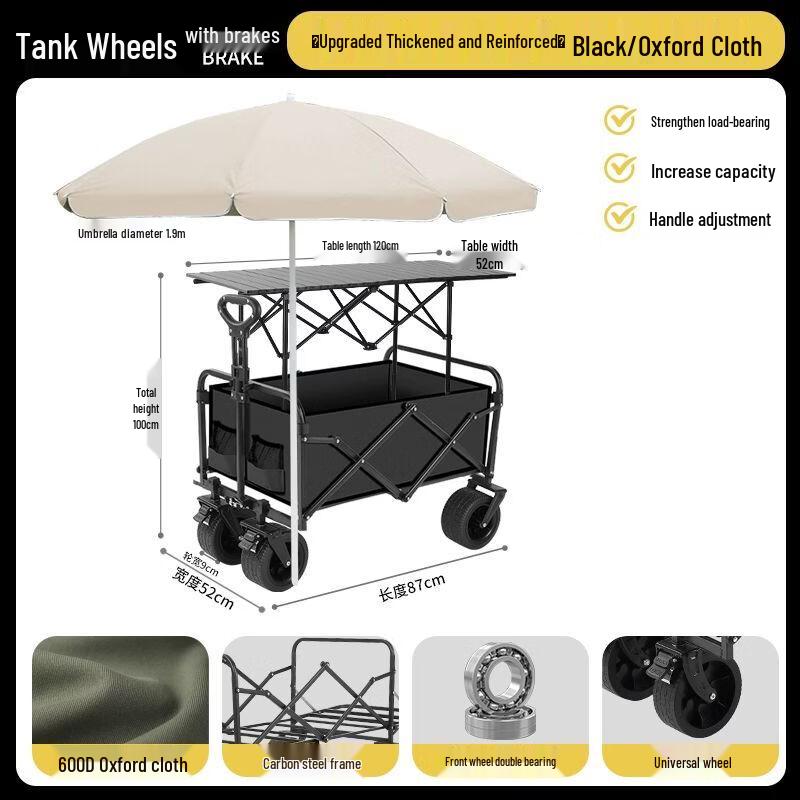 Portable Folding Outdoor Utility Wagon