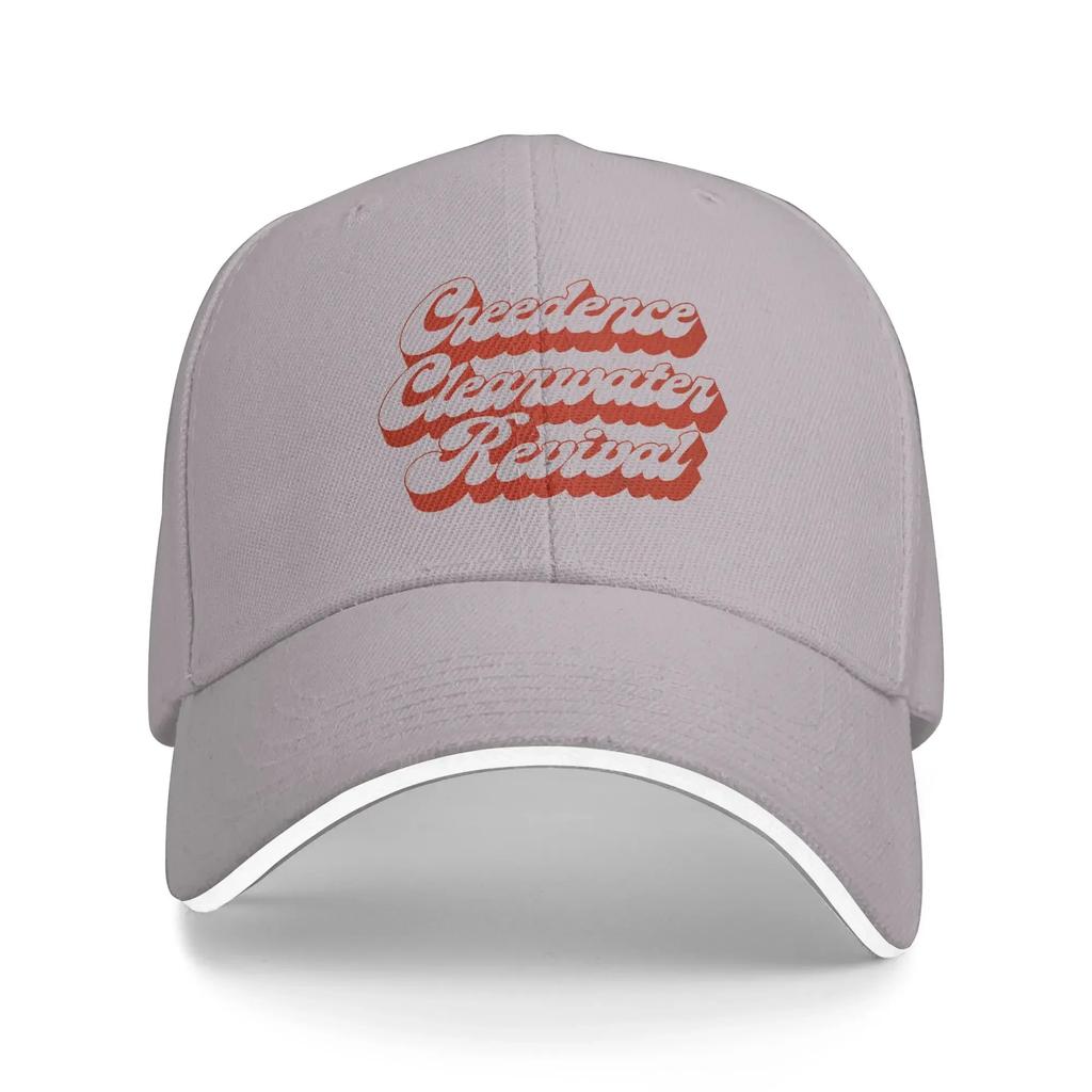 Creedence Clearwater Revivals Casual Baseball Cap Summer 70s Rock Trucker  Sun Visor Running Hip Hop S