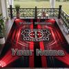 Custom Text Printed Rug Bayer Leverkusen Football Non Slip Floor Carpet For Home Room Decor