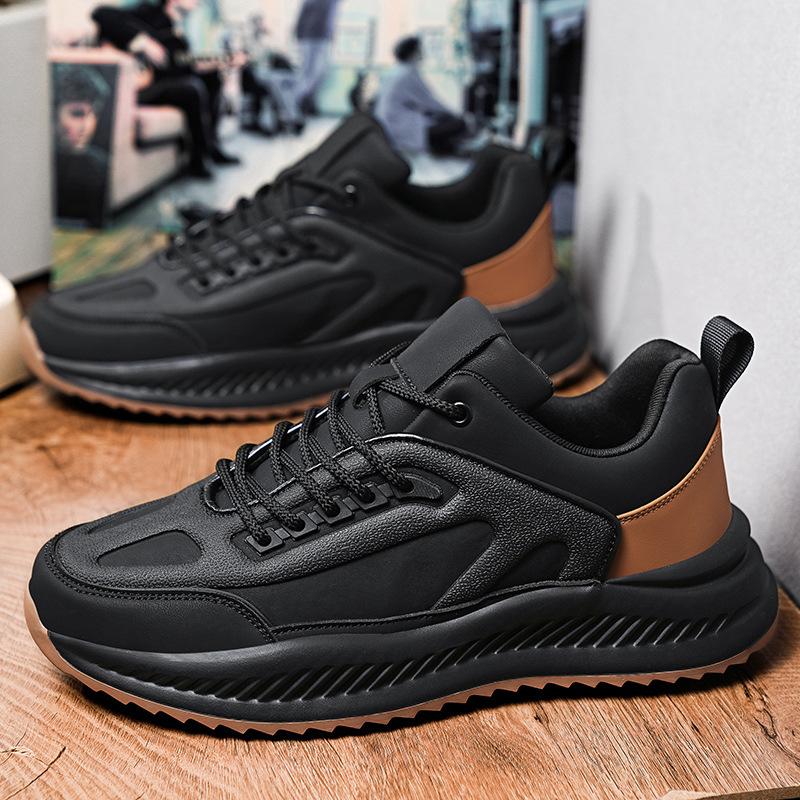 Winter new outdoor men's versatile fashion lightweight soft sole sports and leisure light shoes men's shoes