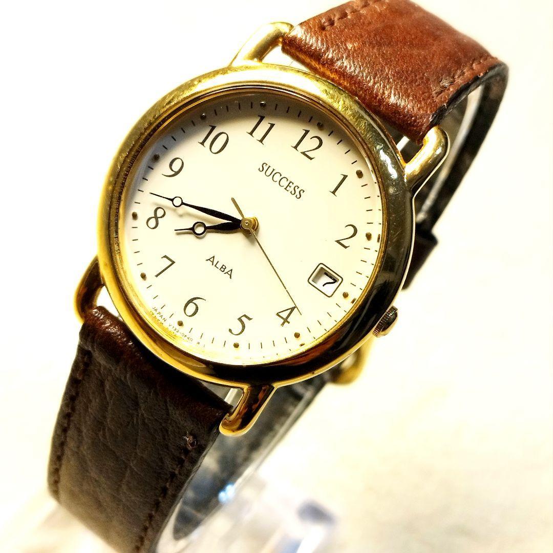 SEIKO ALBA SUCCESS Gold v732-0000