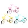1:8 Scale Miniature Bicycle Model Movable Joints Alloy Die-Cast Bicycle Sculpture Simulation Bike Toy Home Office Decoration Cycling Enthusiasts Gift