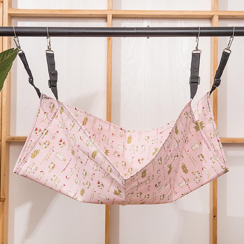 Pet Bed Cat Hanging Hammock Plush Warm Winter For Small Cats And Cages