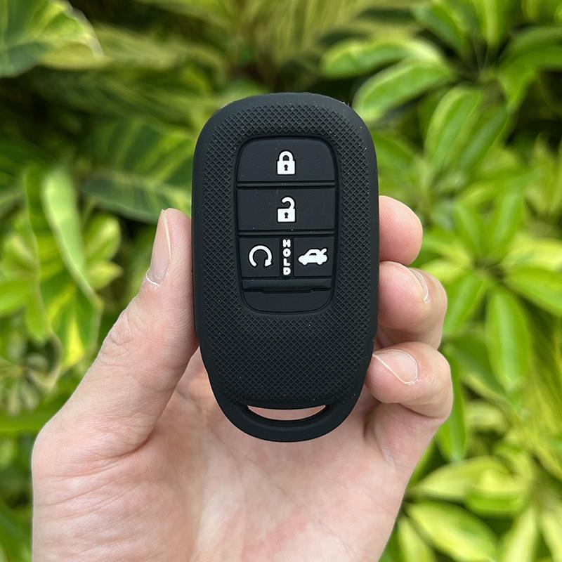 

Silicone Car Key Case Cover For HONDA 11 CIVIC 2022 hatchback Accord Vezel Pilot Freed CRV 2/3/5/6 Buttons Key Auto Accessories