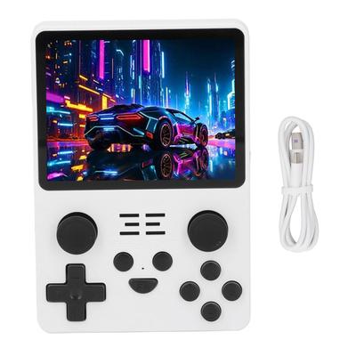 Handheld Game Console 3.5 Inch IPS Screen D Pad Dual Joystick Supports 64 Bit Emulators Portable