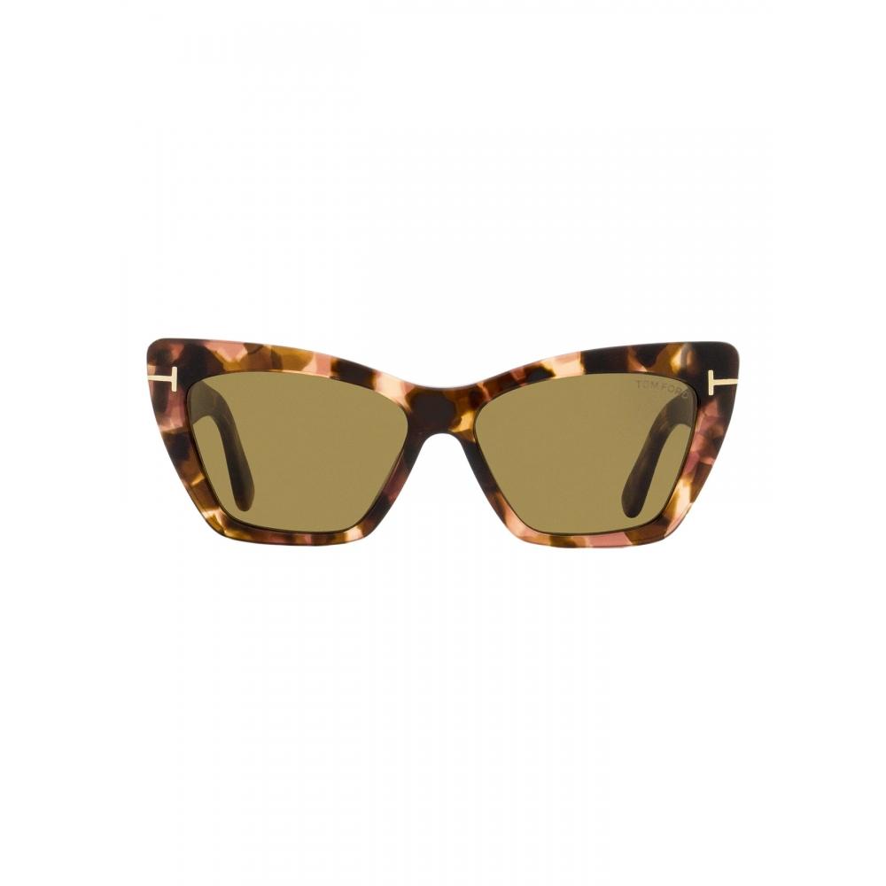 Women S Cat Eye SunglaSSeS Tf871 Wyatt 55j roSe Havana 56mm 55j