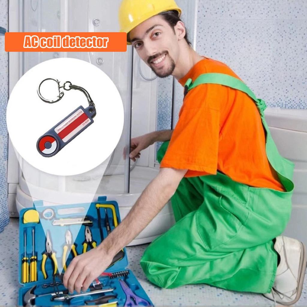 High Quality-Heating Circulation Pump Rotation Tester And AC Detector Oil Burner Solenoid Valve Detects Coil Tester