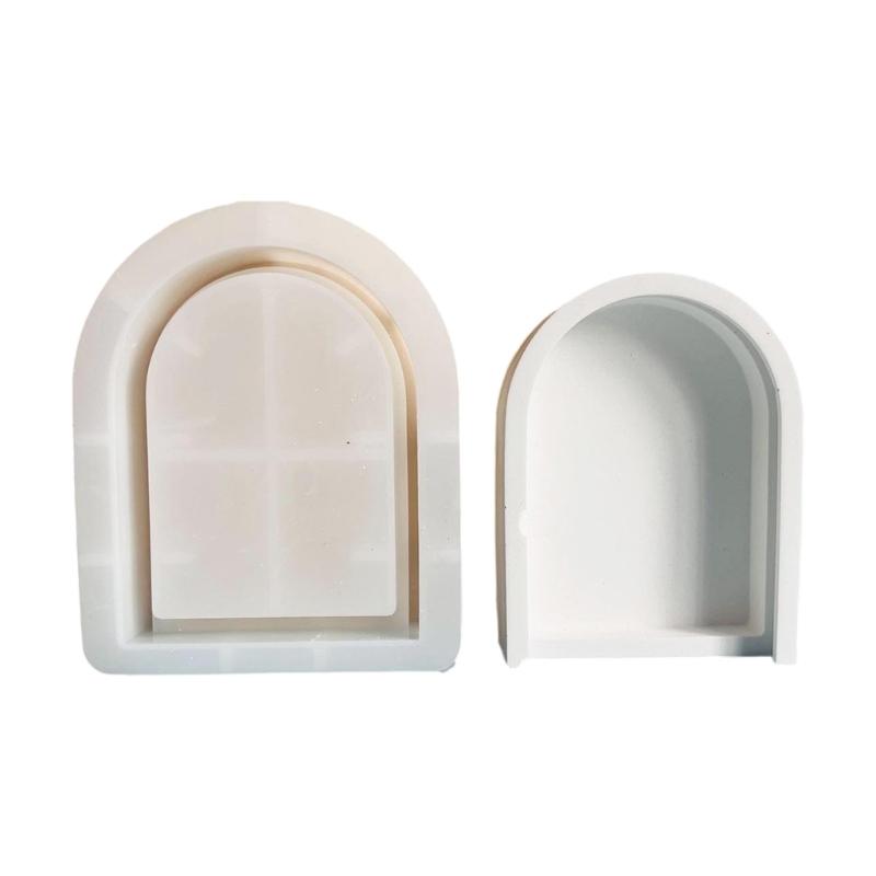 Silicone Storage Box Mold Storage Container Moulds Jewelry Storage Case Molds Hollow Bear Theme Suitable for Crafting