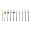 10pcs Multi-purpose For Grinding, Cleaning And Polishing Nail Drill Bits Organizer