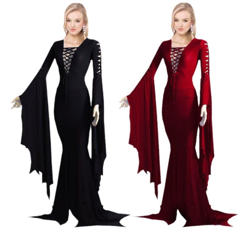 Women's Vampire Party Dress for Christmas & Halloween Performances