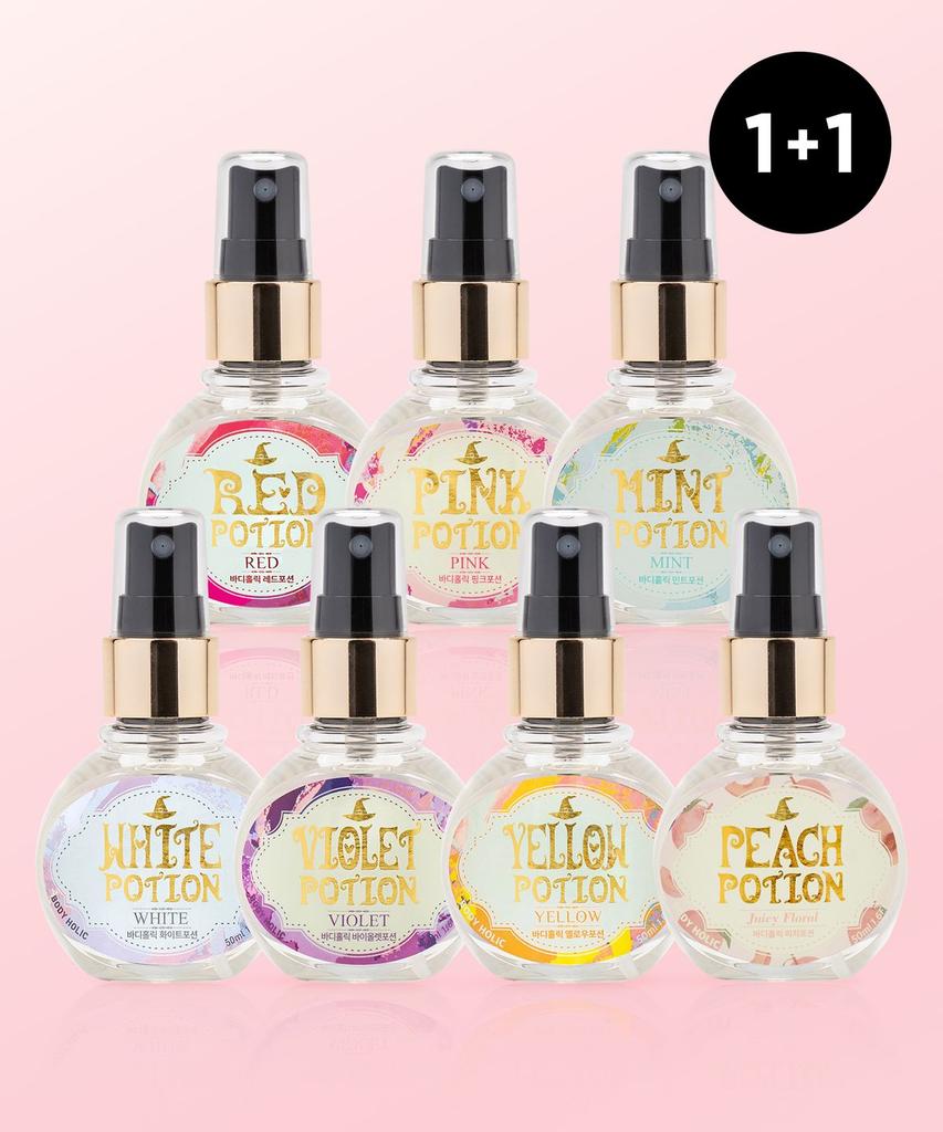 [2-pack] 2 Potion Body Mists of 7 Types