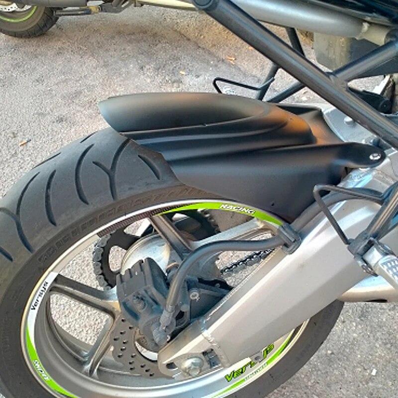 Versys 650 Rear Tire Hugger Fender Mudsling Mudguard Mudflap Mud Flap Splash Guard Black For KAWASAKI Versys650 KLE650 2007-