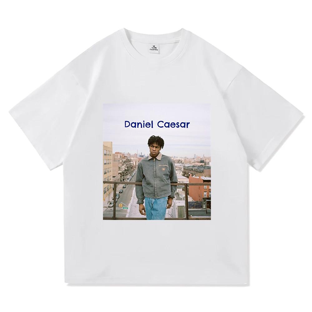 Daniel Caesar Son Of Spergy Tour 2026 Tshirts Hip Hop Fashion Unisex Unisex Clothing High Quality Cotton Oversized Retro Streetwear